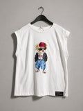 REBEL TEDDY MUSCLE TEE