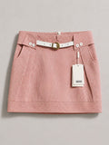 ROSÉ RIVIERA WRAP SKIRT