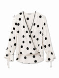 Monaco Dot Étoile Luxe Blouse
