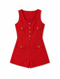 Rouge Riviera Luxe Tailored Playsuit