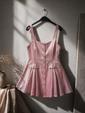 ROSE GLOW MINI DRESS