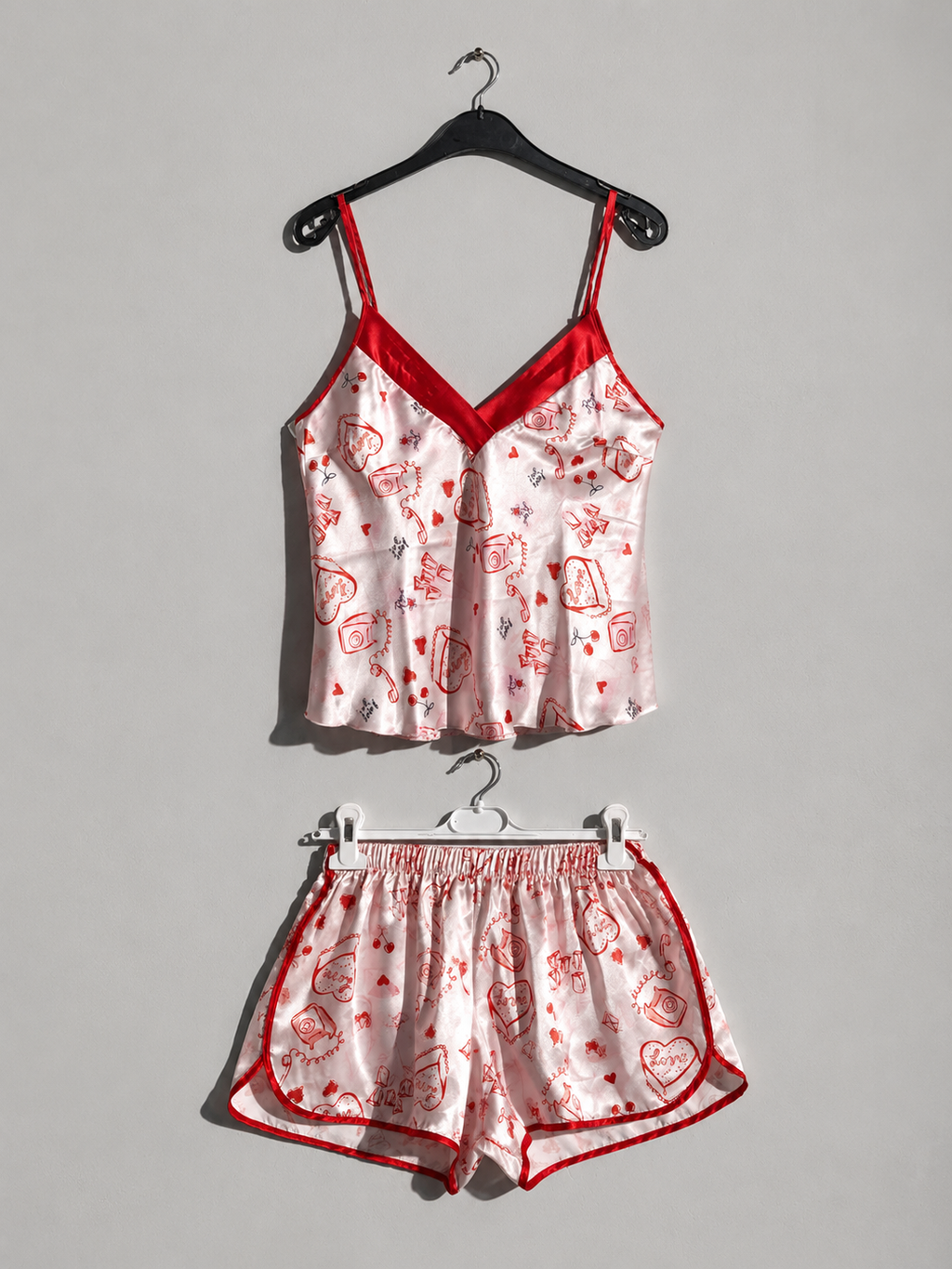 Cherry Crush Sateen Sleep Set