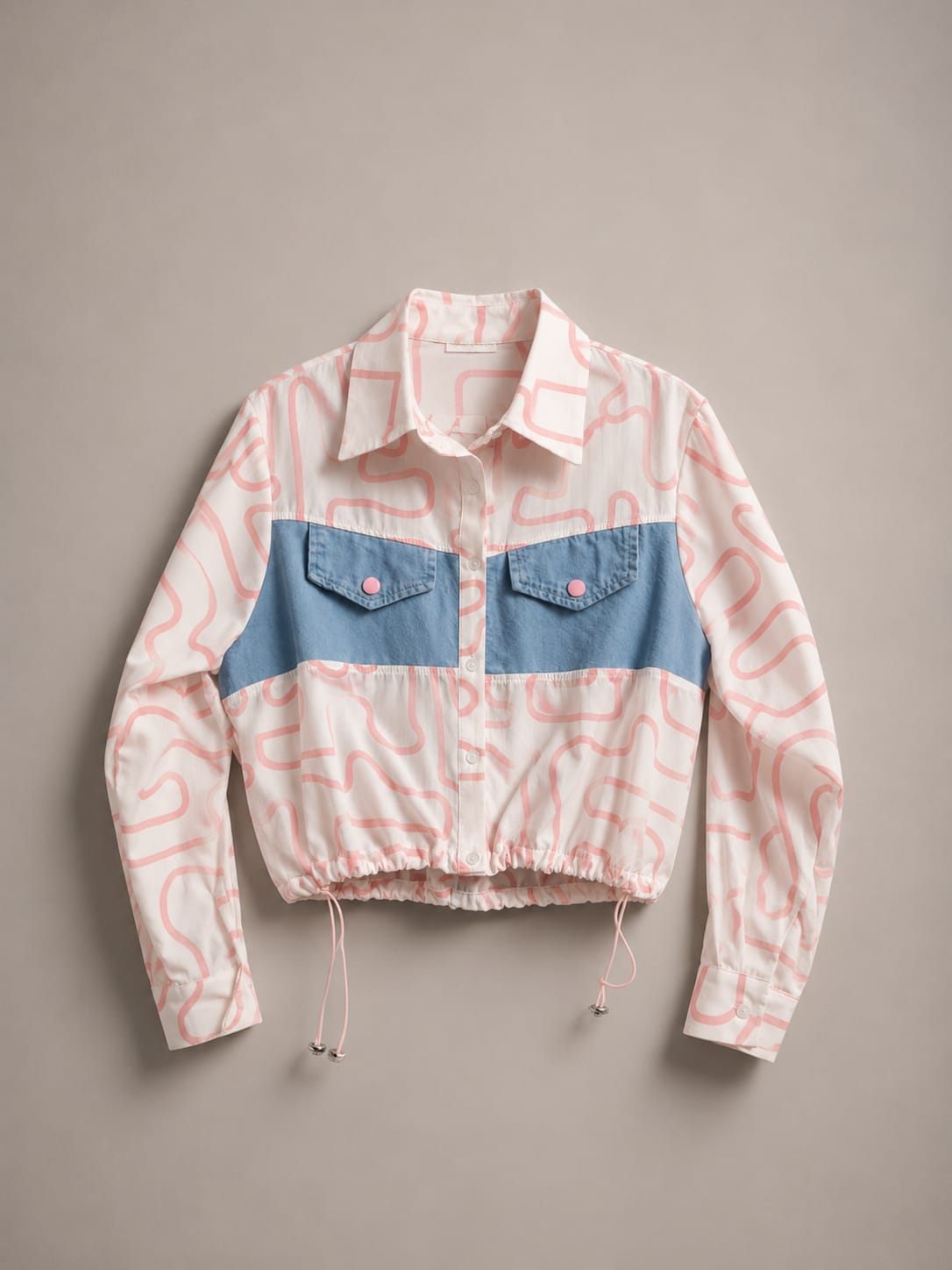 CANDY WAVE CROPPED JACKET
