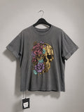 MIDNIGHT BLOOM SKULL TEE