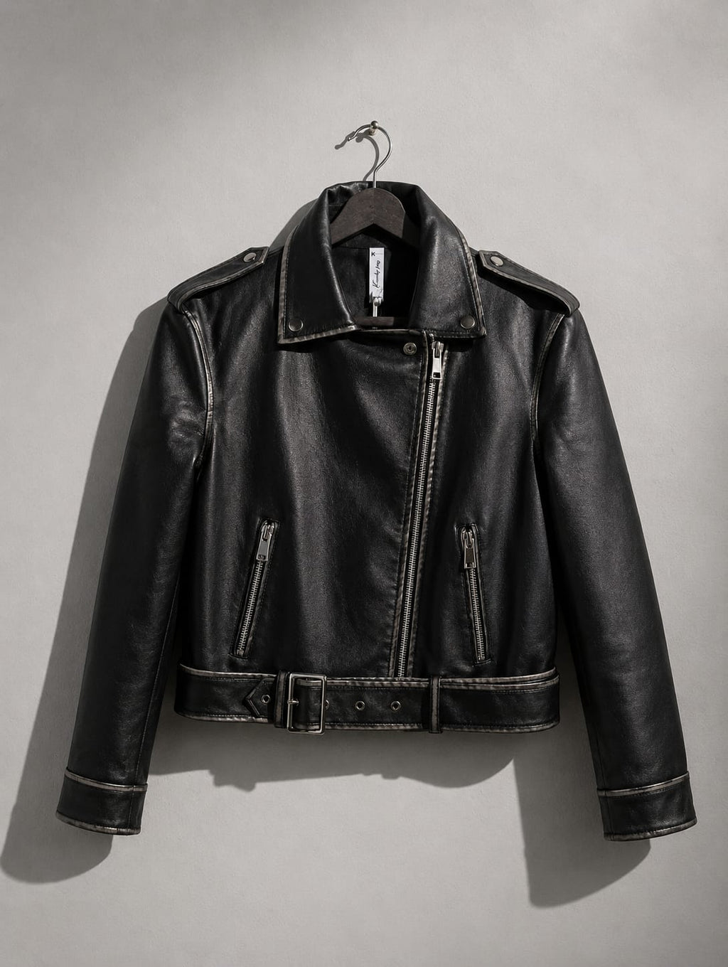 Noir Rush Leather Jacket