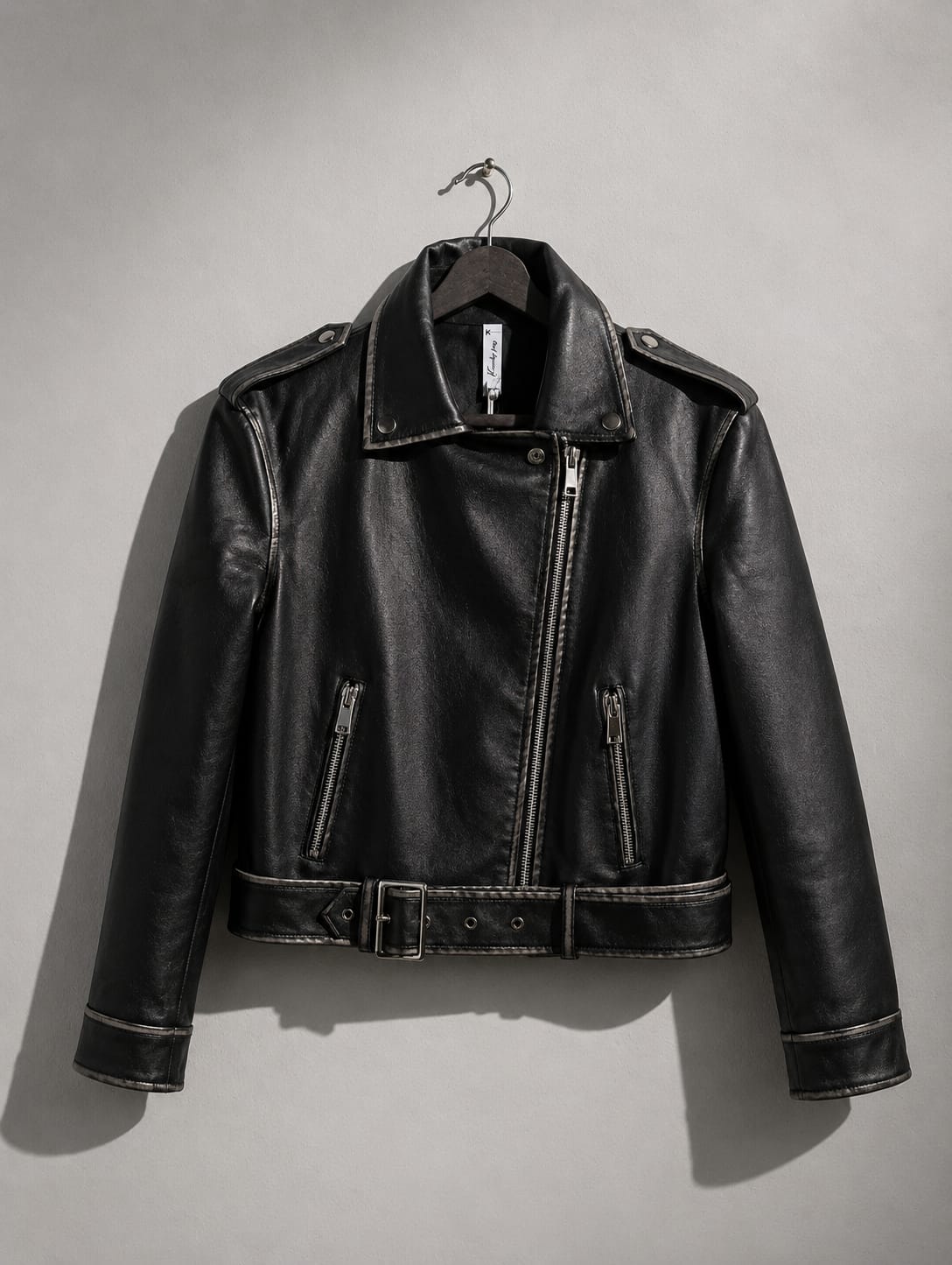 Noir Rush Leather Jacket