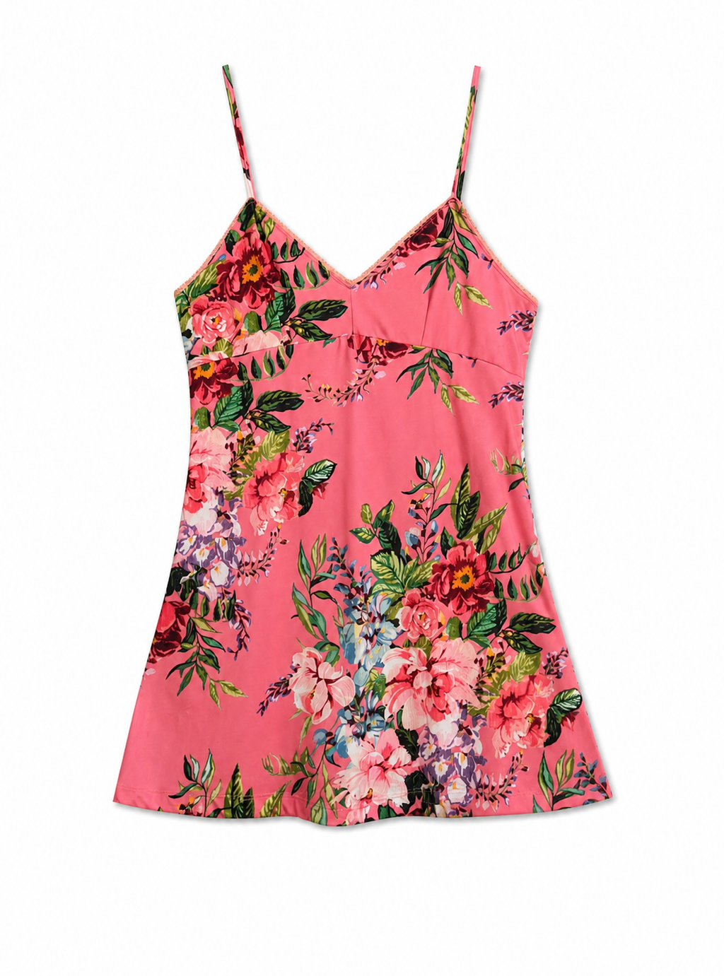 Sunset Bloom Luxe Mini Dress
