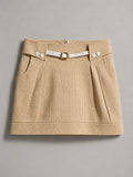 SAND DUNE TAILORED MINI SKIRT