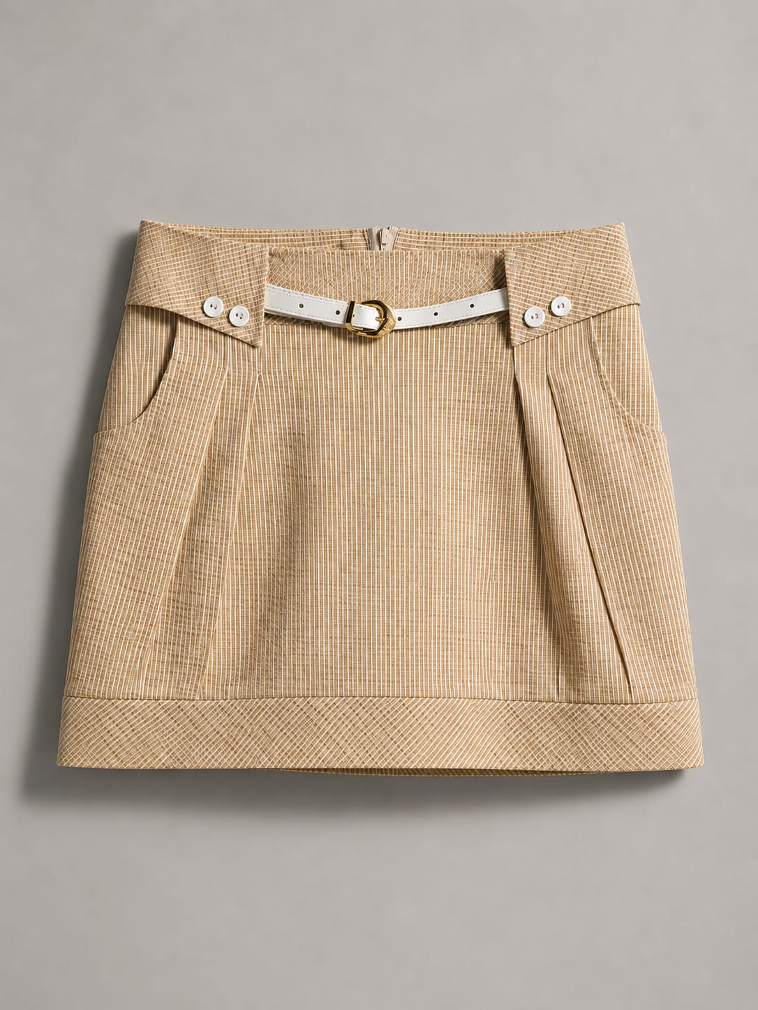 SAND DUNE TAILORED MINI SKIRT