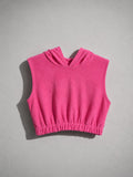 Bubblegum Breeze Hoodie Crop