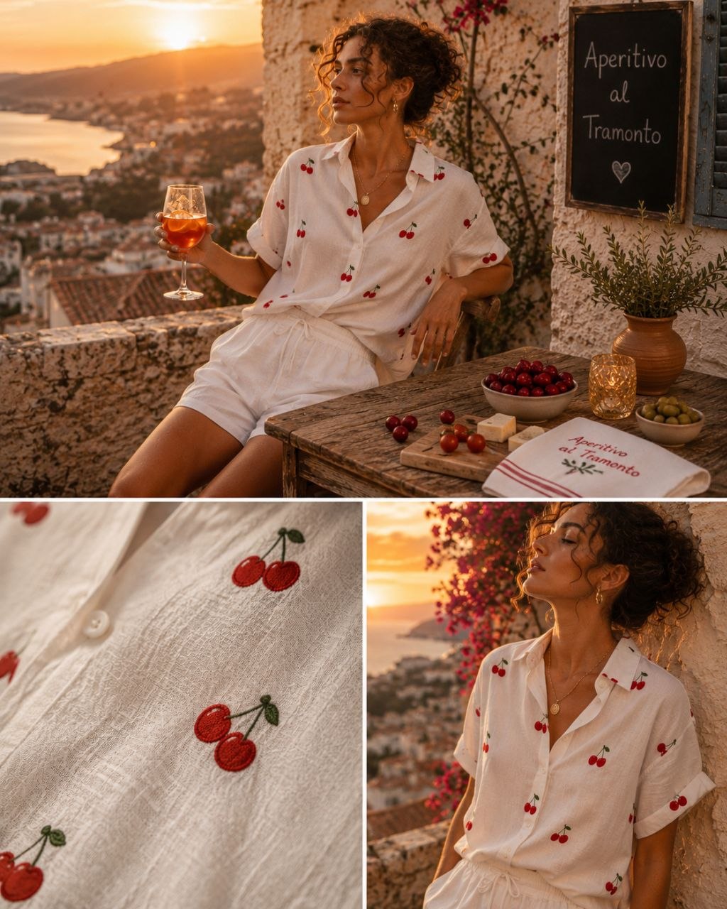 CHERRY SIGNAL SHIRT