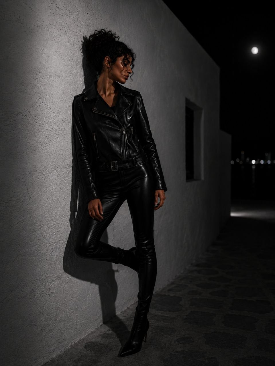 Noir Rush Leather Jacket