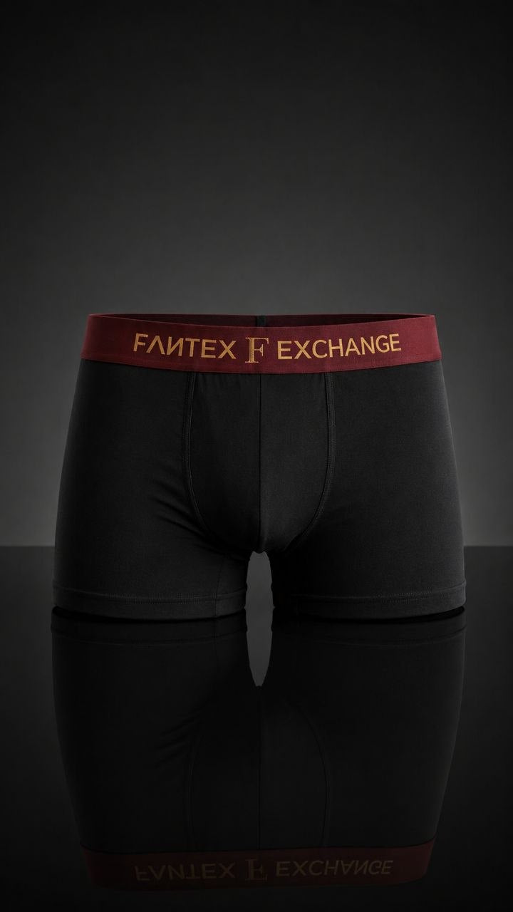 FANTEX Exchange Signature Boxer – Midnight Black