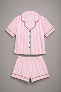 Blush Stripe Pajama Set