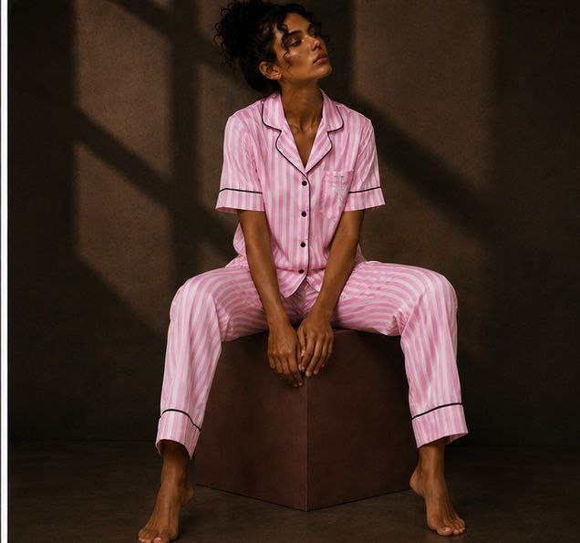 Pink Reverie Cotton Pajama Set
