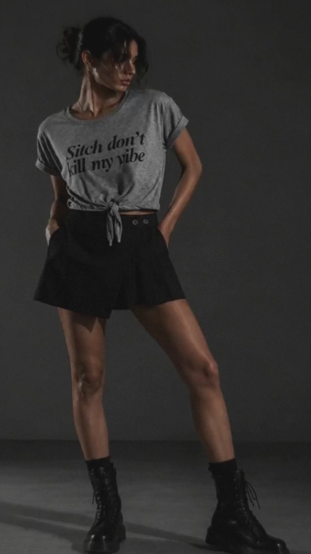 Stitch Don’t Kill My Vibe Tee
